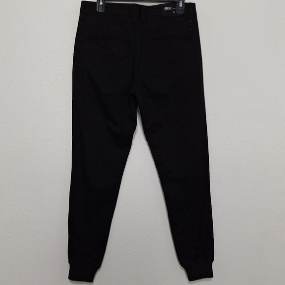 Publish Black Cargo Streetwear Athleisure Utilitarian Denim Jogger Pant Size 30 - Picture 5 of 11